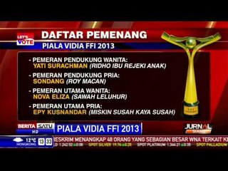 Inilah Daftar Peraih Penghargaan Vidia FFI 2013