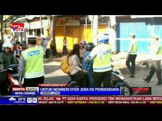 Ratusan Pelajar di Jember Terjaring Operasi Zebra 2013