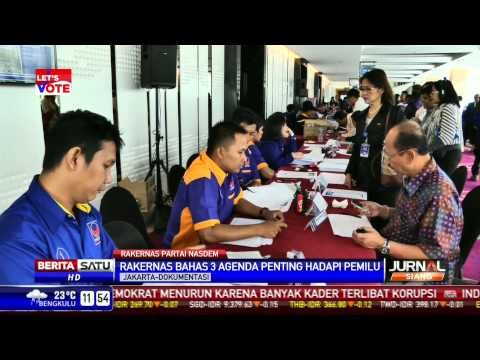 Hadapi Pemilu, Partai Nasdem Gelar Rakernas