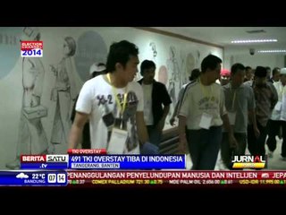 Kedatangan 491 TKI Overstayer Arab Saudi Diselimuti Haru