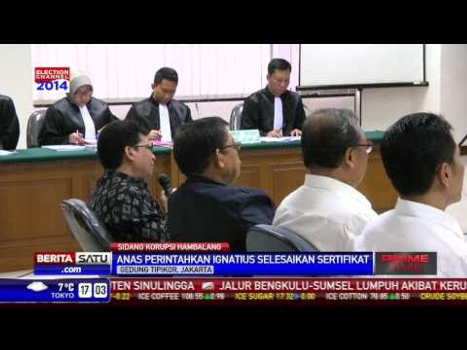 Peran Anas di Proyek Hambalang Terungkap
