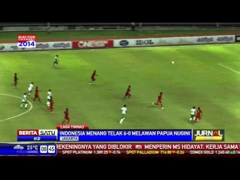Indonesia Menang Telak Atas Papua Nugini 6-0