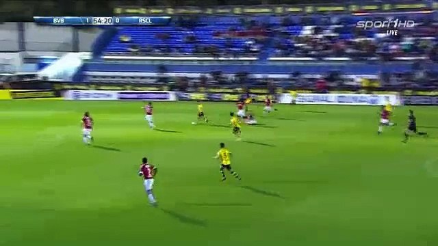 Felix Passlack Goal - Borussia Dortmund 2-0 Standard Liege 12.01.2017 HD