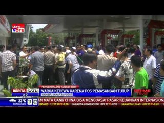 Antrean Pemasangan RFID di SPBU Abdul Muis Ricuh