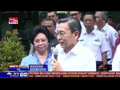 Wapres Boediono Meninjau Kantor Askes Terkait BPJS
