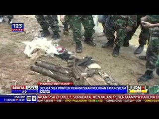 Warga Ambon Digegerkan Penemuan Puluhan Mortir Aktif