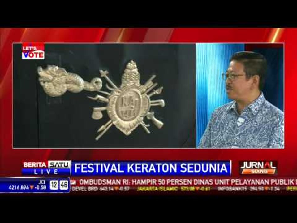 Dialog: Festival Keraton Sedunia, Hiburan Skala Internasional di Jakarta