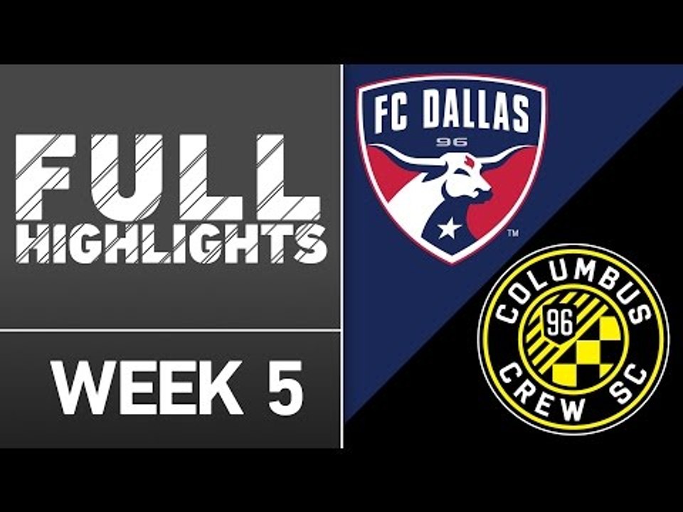 HIGHLIGHTS: FC Dallas vs Columbus Crew SC | April 2, 2016