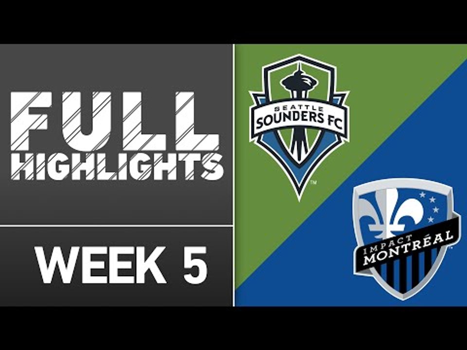 HIGHLIGHTS: Seattle Sounders vs. Montreal Impact | April 2, 2016
