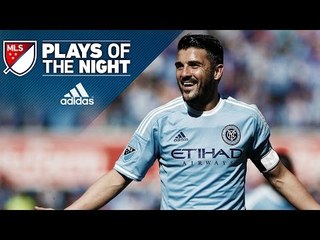 David Villa lights up the Revs in Week 4 | Plays of the Night presented by adidas