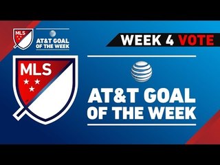 Top 5 MLS Goals | AT&T Goal of the Week (Wk 4)
