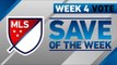 Top 8 MLS Saves | Week 4 Save of the Week