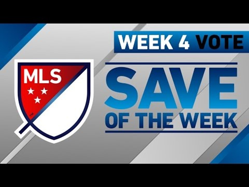 Top 8 MLS Saves | Week 4 Save of the Week