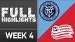 HIGHLIGHTS: New York City FC vs. New England Revolution | March 26, 2016
