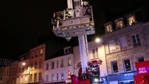Les pompiers interviennent dans le centre de Cherbourg