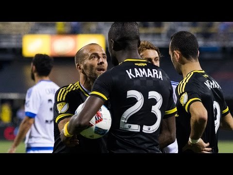 Kei Kamara, Federico Higuain Fight Over Penalty Kick