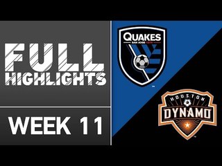 HIGHLIGHTS: San Jose Earthquakes vs Houston Dynamo | May 11, 2016