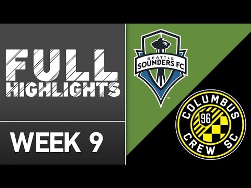 HIGHLIGHTS: Seattle Sounders FC vs Columbus Crew SC | April 30, 2016