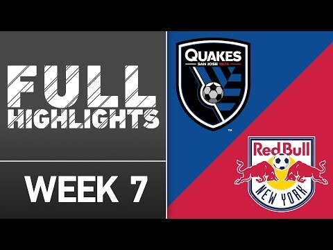 HIGHLIGHTS: San Jose Earthquakes vs. New York Red Bulls | April 13, 2016