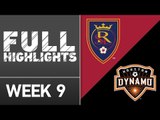 HIGHLIGHTS: Real Salt Lake vs. Houston Dynamo | April 30, 2016