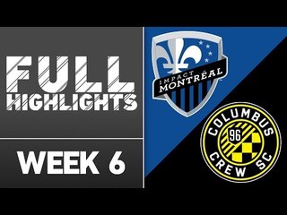 HIGHLIGHTS: Montreal Impact vs. Columbus Crew | April 9, 2016