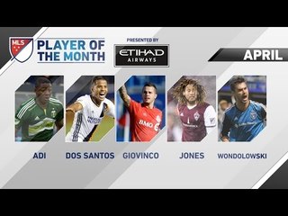 Etihad Airways Player of the Month Nominees for April