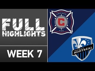 HIGHLIGHTS: Chicago Fire vs. Montreal Impact I April 16, 2016