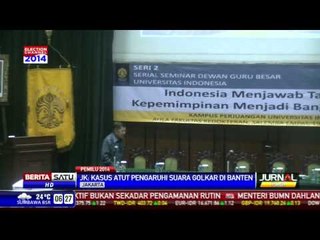 JK: Kasus Atut Pengaruhi Suara Golkar di Banten