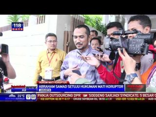 Koruptor Dihukum Berat, Samad: Hukuman Mati pun Pantas