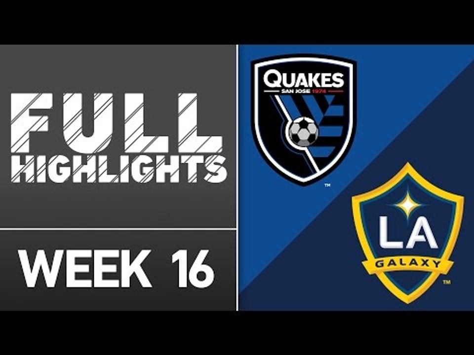 HIGHLIGHTS: San Jose Earthquakes vs. LA Galaxy | June 25, 2016