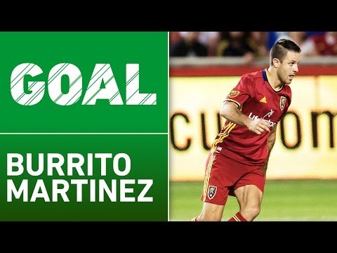 GOAL: Burrito Martinez slices through the defense and finishes with class