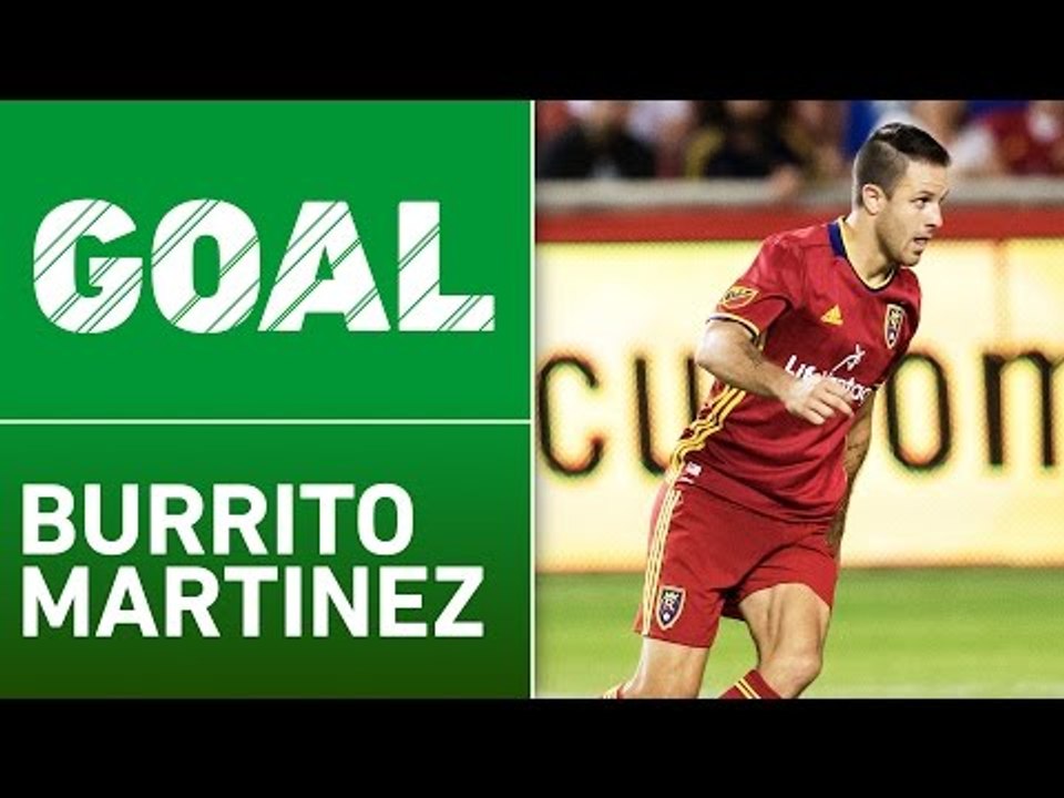 GOAL: Burrito Martinez slices through the defense and finishes with class
