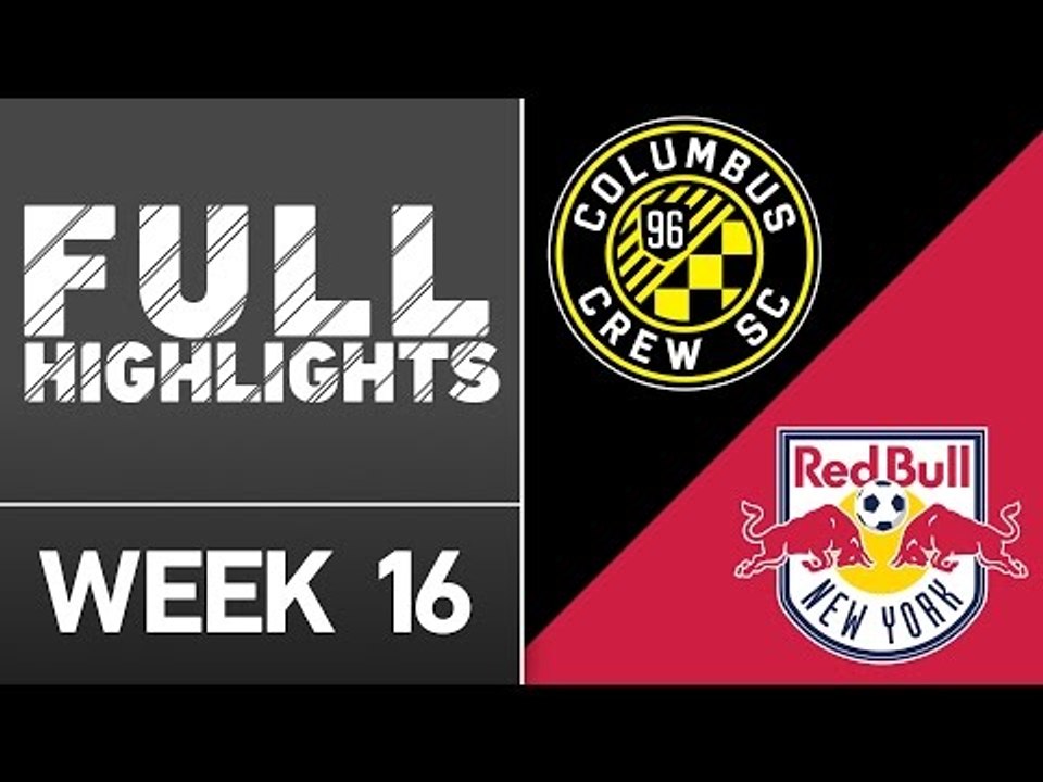 HIGHLIGHTS: Columbus Crew SC vs. New York Red Bulls | June 25, 2016