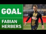 GOAL: Fabian Herbers scores his first MLS goal & it's a beauty