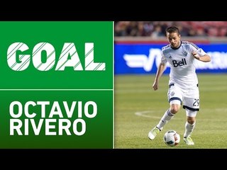 GOAL: Octavio Rivero rockets a volley to draw Vancouver even!