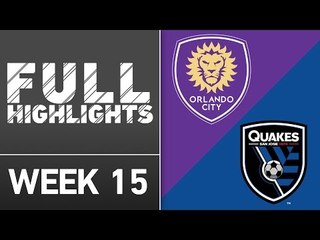 HIGHLIGHTS: Orlando City SC vs. San Jose Earthquakes | June 18, 2016