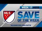 Save of the Week | Vote for the Top 8 MLS Saves (Wk 17)