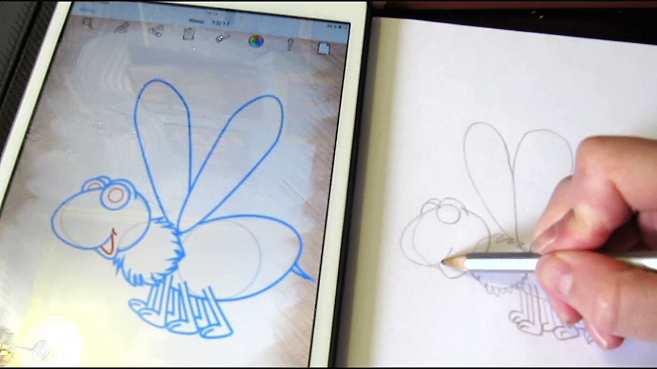 Как нарисовать поэтапно осу. Рисуем осу по шагам How to draw a Wasp step by step