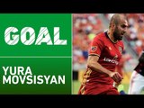 GOAL: Yura Movsisyan with a blast into the upper corner