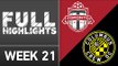 HIGHLIGHTS: Toronto FC vs. Columbus Crew SC