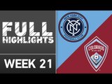 HIGHLIGHTS | New York City FC 5-1 Colorado Rapids