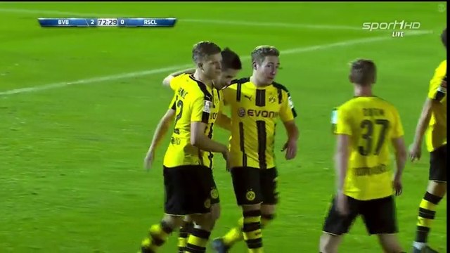 Borussia Dortmund vs Standard Liege 3-0 - All Goals & highlights - 12.01.2017ᴴᴰ