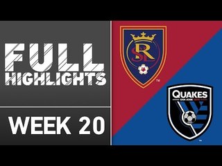 HIGHLIGHTS | Real Salt Lake 1-1 San Jose Earthquakes