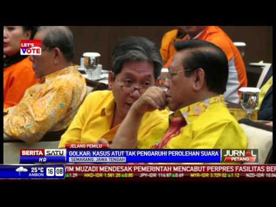 Kasus Atut Diyakini Tak Pengaruhi Suara Golkar