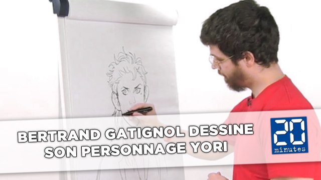 Bertrand Gatignol, sélectionné à Angoulême 2017, vous dessine son personnage