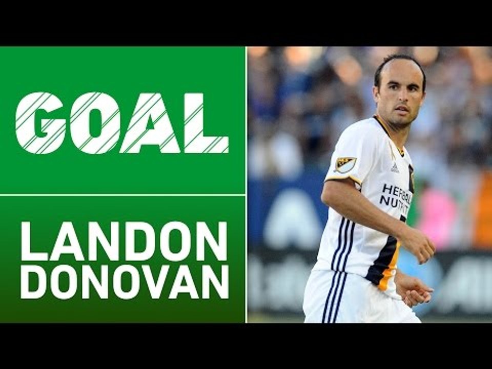 GOAL: Landon Donovan scores first goal since coming out of retirement