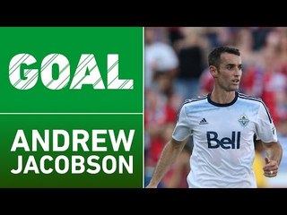 GOAL: Andrew Jacobson drills one for Whitecaps FC lead!