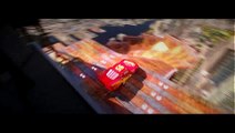 Iron Man riding his Lightning Rayo McQueen Cars  HD 1080p (Disney Pixar Cars)