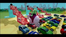 HULK CARS SMASH PARTY ! MONSTER TRUCK Lightning McQueen CARS 2 Finger Family Song Nursery Rhymes