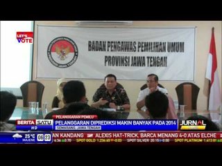 Bawaslu Jateng Temukan 160 Pelanggaran Pemilu